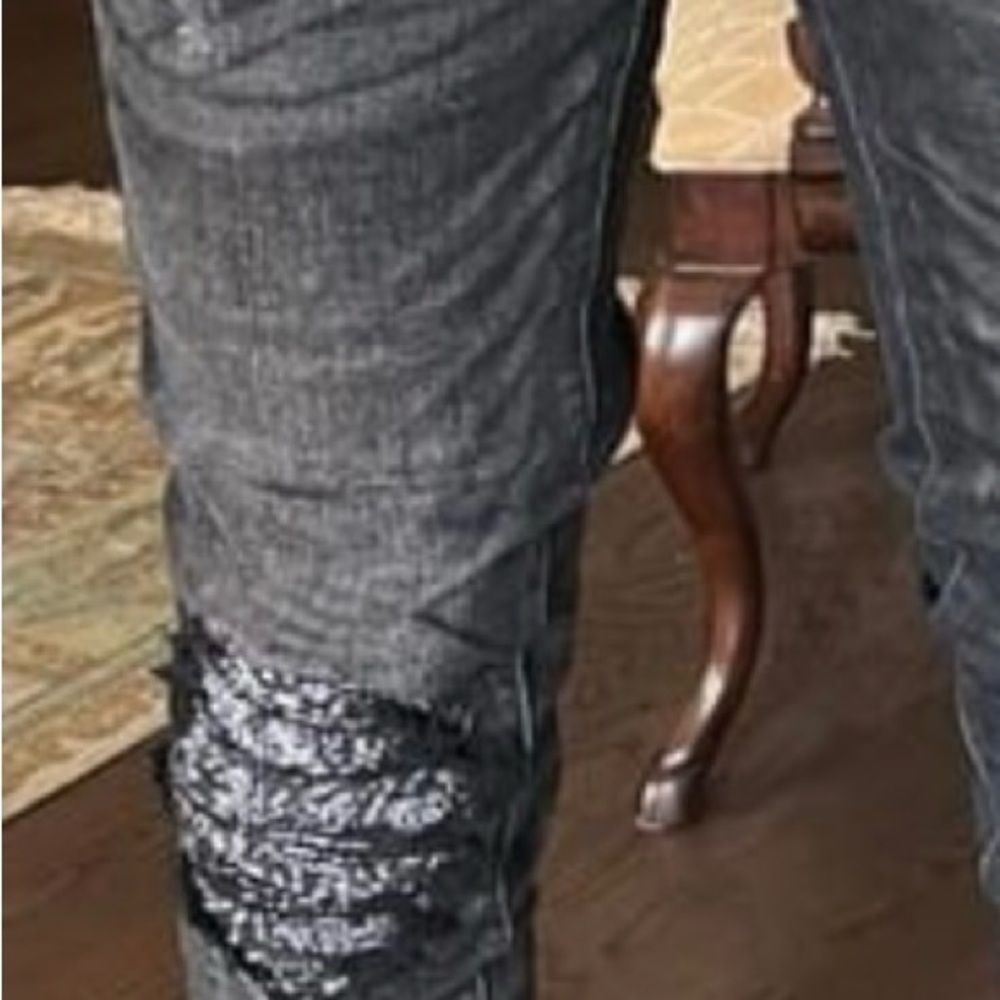 Faygo Black Bandana Denim 30 Rey. $90